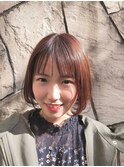 さりげなくセクシーボブ 【静岡/オーガニックカラー/髪質改善】