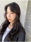 《OLTI》 黒髪×センターパート