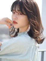 アトリエ フェム(atelier.fem)&nbsp;atelier.fem ふわっとしたゆるハネミディ