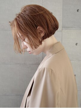 ビューバイネオリーブ 用賀店(Beau'r by neolive) ショコラベージュ　ボブルフ　ベビーバング　ワンカール