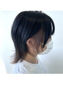 ☆ウルフカット、インナーカラー、レイヤーカット☆10代20代30代