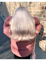 セレーネヘアー オオサカ 心斎橋店(Selene hair OSAKA) ミルクティーカラー