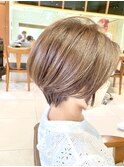 白髪ぼかしハイライト