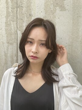 ティラベント 南船場店(tiravento) 韓国くびれヘア/顔周り/ポイントパーマ