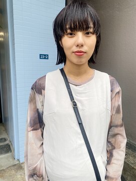 ヤーン(yearn) 《yearn》マッシュボブ×地毛風バイオレット《伏見/栄/名駅》