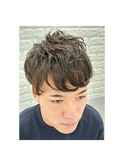 メンズショートパーマ