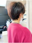 福山 丸みショートヘア/ショートボブ/ベリーショート人気Caary