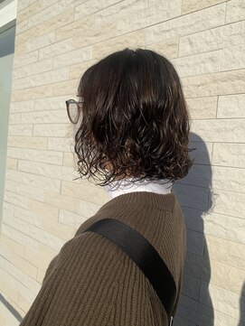 コードフルール(CODE Fleur) ボブ×くりくりパーマ☆