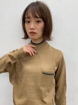 トワ 豊中店(towa) 切りっぱなし×顔まわりレイヤー