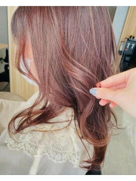 アン たまプラーザ(un) ◆ピンクベージュカラー【たまプラーザ髪質改善オージュア】