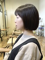 ヘアー ドレッサー パワードール(Hair Dresser)&nbsp;丸顔さんにおすすめのボブ