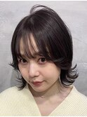 グレージュカラーレイヤーカットダブルカラーケアブリーチ