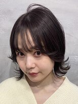 ロア 福岡天神本店(LORE) グレージュカラーレイヤーカットダブルカラーケアブリーチ