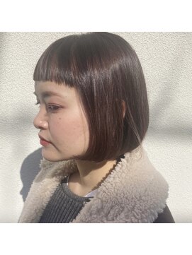 ファヴォリ(favori) 【favori 自由が丘】ダークベリーブラウンボブ