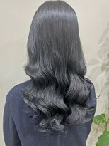 アミー 駒澤(Ammy komazawa)&nbsp;ロングパーマ/コテ巻き風パーマ/韓国風パーマ 纐纈