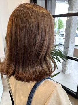 ミルバイアンフィニー(MIL by INFINI) ダブルカラー×モカベージュ