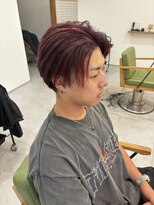 ブランチオム 宇佐店(branch homme)&nbsp;ボルドー　センターパート