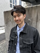 ロンドアベニール 北千住(Lond avenir)&nbsp;スパイキーショートニュアンスパーマスペインカールメンズ北千住