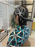 卒業式ヘア