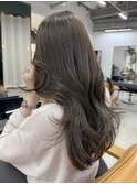 オリーブベージュ オリーブグレージュ レイヤーカット☆