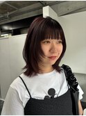大人気◎フェイスレイヤーとカシスカラー！
