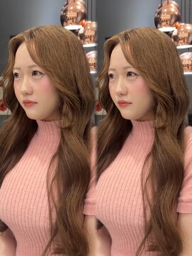 ジゼル(GiseL) ロング　ケアブリーチ　ベージュ