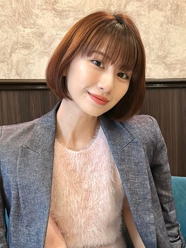 ロンド 銀座(Lond) ☆【春日】くびれヘア/顔周り/韓国/ボブ/レイヤーカット/前髪60