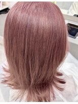 フィゼル 南堀江店(fizelle)&nbsp;くすみピンクカラー