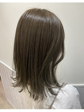 ネオリーブソラ 相模大野店(Neolive sola) 透明感カラー/オリーブグレージュ