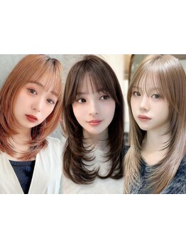 [カット+柔らか縮毛矯正+1StepTr￥15800/カット＋前髪縮毛矯正+スチ-ム1StepTr￥9300]自然な仕上がり[銀座]