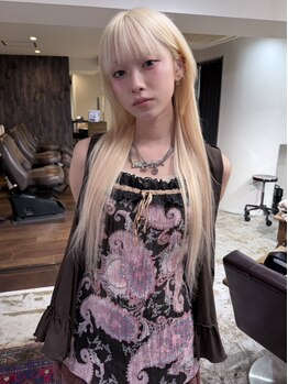 メゾン(Maison)の写真/理想のハイトーンベージュを実現する、受賞歴のある実力派スタイリスト！[ダブルカラー/ブリーチ]