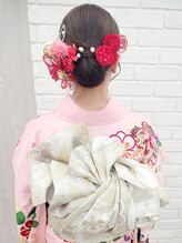 セット バイ エムビューティー(Set by M.beauty)&nbsp;渋谷ヘアセット表参道ヘアメイク成人式着付ヘアメイク卒業袴渋谷