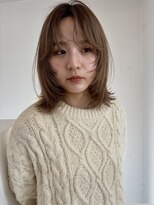 キー(kii)&nbsp;顔まわりレイヤー/レイヤーカット