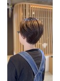 大人ハンサムショート×さりげないツーブロック｜西千葉