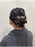 結婚式お呼ばれヘア