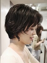 アビー(ABBEY) ショートパーマショートカットショートボブレイヤーパーマボブ