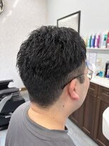 サロン ド 清水&nbsp;メンズカット　ツーブロック　くせ毛