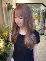 ロナバイソル(lona by SoL) ピンクベージュ/ミルクティーベージュ/ダブルカラー