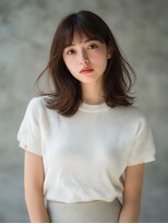 ロッソ ヘアアンドスパ 六町店(Rosso Hair&SPA)&nbsp;大人くびれミディアム