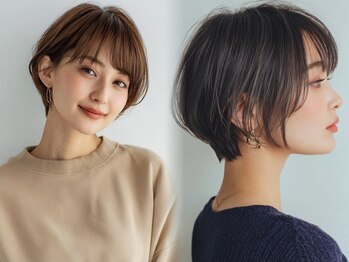 スノードロップ 荻窪(Snowdrop)の写真/<白髪染めもお洒落に>繰り返す白髪染めこそヘアケアに詳しいsalonにお任せ*[大人女性/オージュア/ショート]