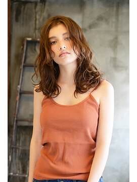 アース 西千葉店(HAIR&MAKE EARTH) 束感ウエットなロングウェーブ【EARTH西千葉店】
