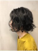 無造作パーマ