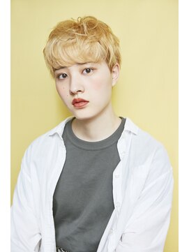 ラレイ(Lalei) 【Lalei】ハイトーン個性派ベリーショート　表参道　辻幸奈