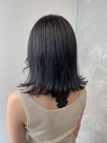 サロウィン 池袋(SALOWIN)&nbsp;切りっぱなしボブ(落ちる黒染め)06