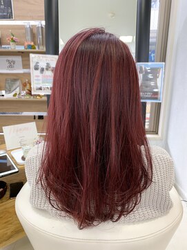 クラン 六甲道(Chlan) ワンブリーチブロッサムピンクローレイヤー