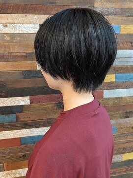 ゴーズゴー 吉祥寺(e)店(go s go) 【吉祥寺駅】ショートカット マッシュ ハイライト シースルー