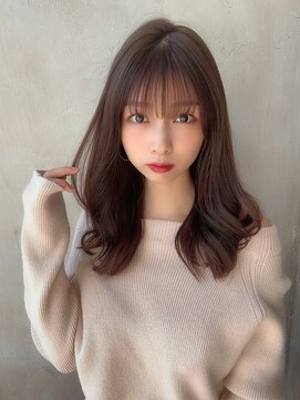 アフロート ルヴア(AFLOAT RUVUA) 20代30代大人かわいいセミロングヘア★ブランジュ