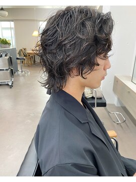 ユノ(juno) 大人メンズミディアムパーマ カジュアル フォーマル