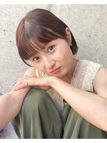 エミュ 天文館店(eMu) すっきり大人可愛いミニボブ