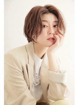 ロンド 銀座(Lond) 【銀座◇成田】ココアベージュハンサムショートくびれ大人可愛い